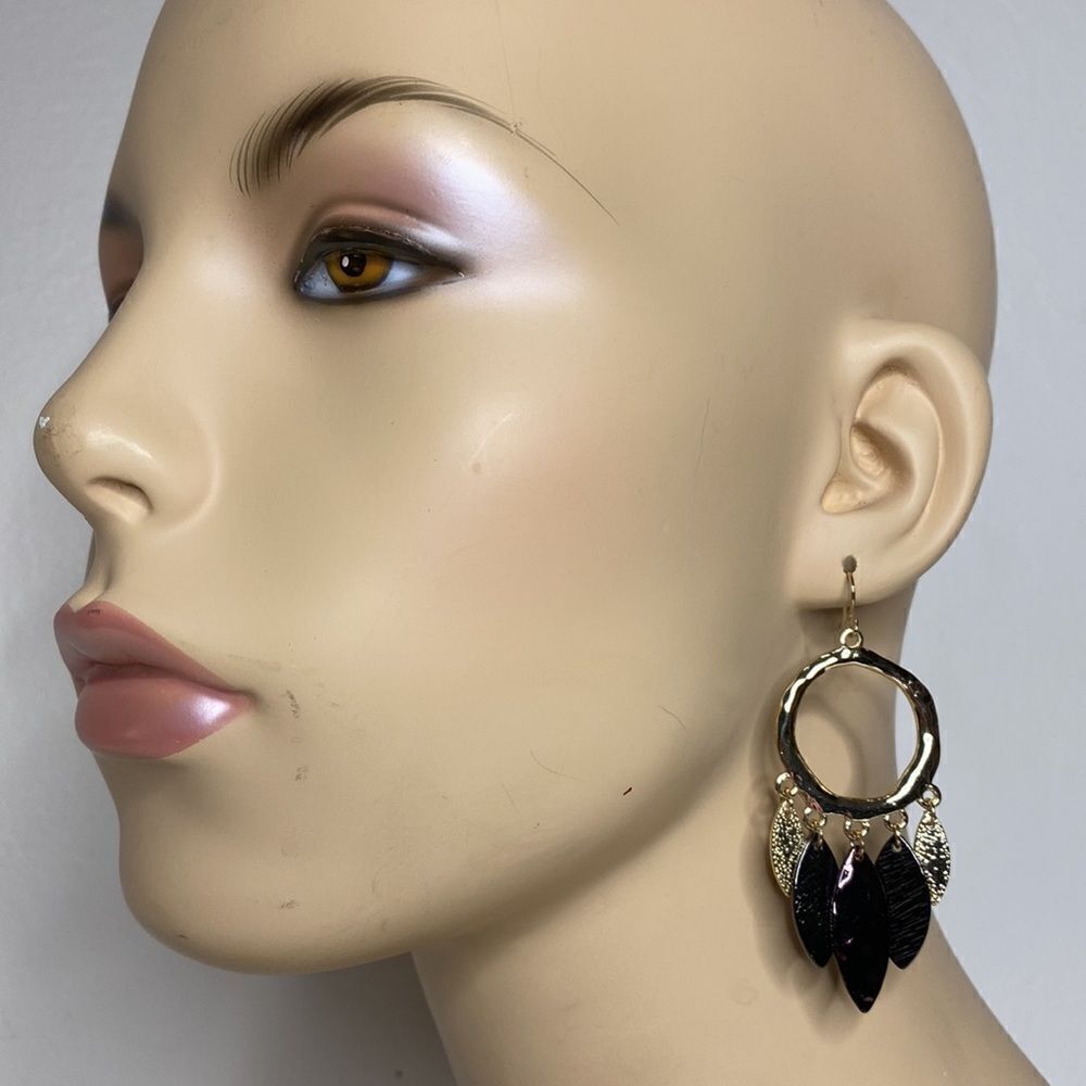 Dream Catcher Metal Earrings
